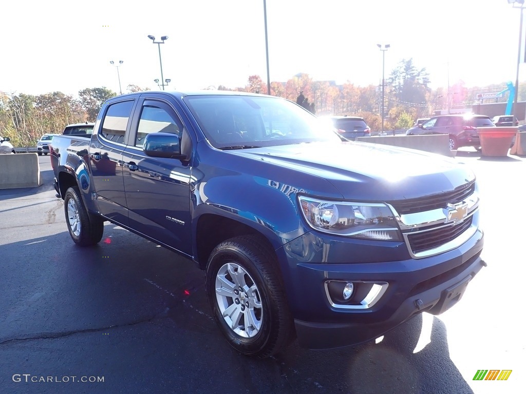 2019 Colorado LT Crew Cab 4x4 - Pacific Blue Metallic / Jet Black photo #10