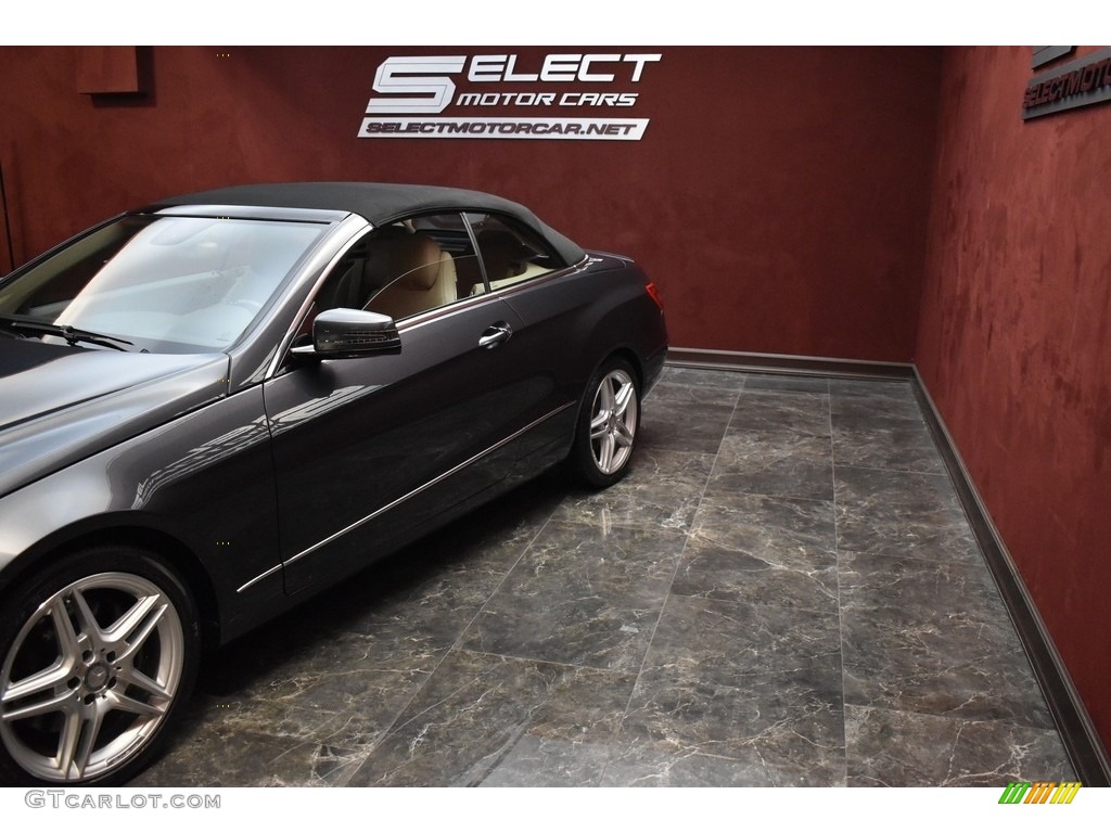 2013 E 350 Cabriolet - Steel Grey Metallic / Almond/Mocha photo #6