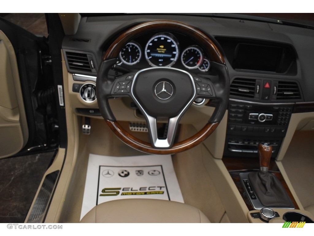 2013 E 350 Cabriolet - Steel Grey Metallic / Almond/Mocha photo #10