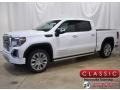 White Frost Tricoat 2022 GMC Sierra 1500 Limited Denali Crew Cab 4WD