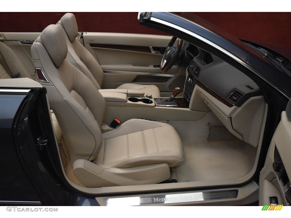 2013 E 350 Cabriolet - Steel Grey Metallic / Almond/Mocha photo #14