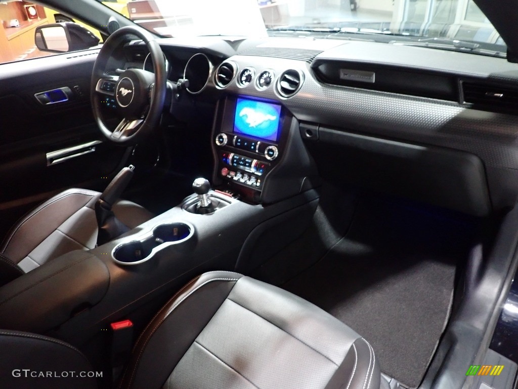 2021 Mustang GT Premium Fastback - Antimatter Blue Metallic / Ebony photo #11