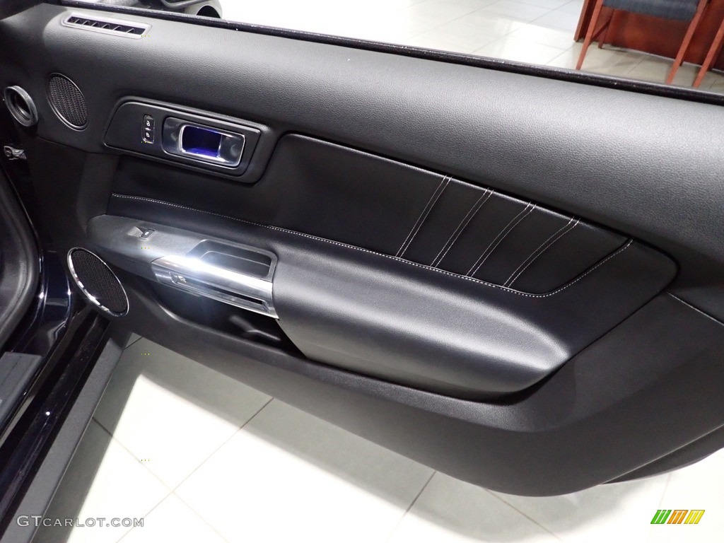 2021 Mustang GT Premium Fastback - Antimatter Blue Metallic / Ebony photo #12
