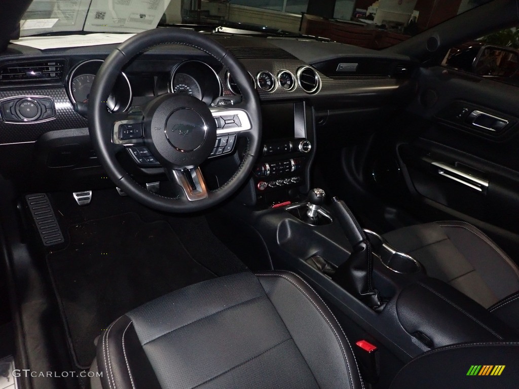 2021 Mustang GT Premium Fastback - Antimatter Blue Metallic / Ebony photo #15