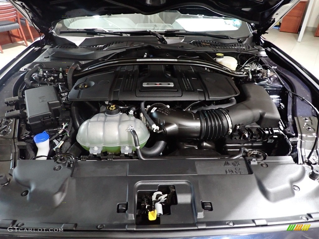 2021 Ford Mustang GT Premium Fastback Engine Photos