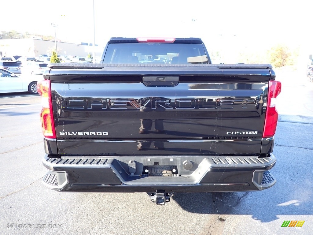 2019 Silverado 1500 Custom Crew Cab 4WD - Black / Jet Black photo #6