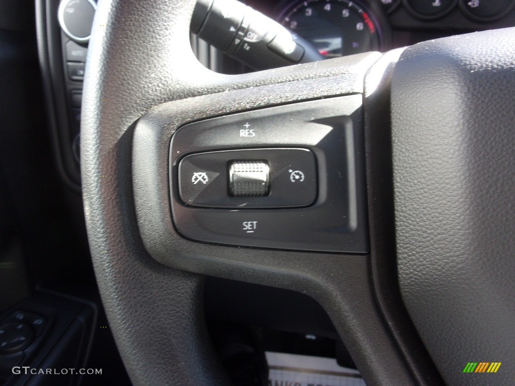 2019 Silverado 1500 Custom Crew Cab 4WD - Red Hot / Jet Black photo #25