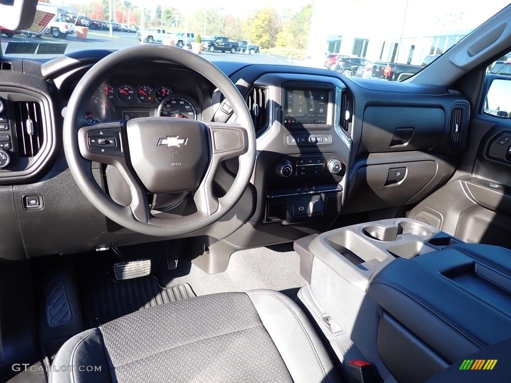 2019 Silverado 1500 Custom Crew Cab 4WD - Black / Jet Black photo #21