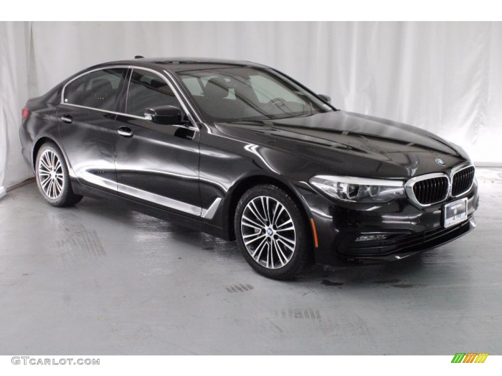2018 5 Series 530i xDrive Sedan - Jet Black / Black photo #1