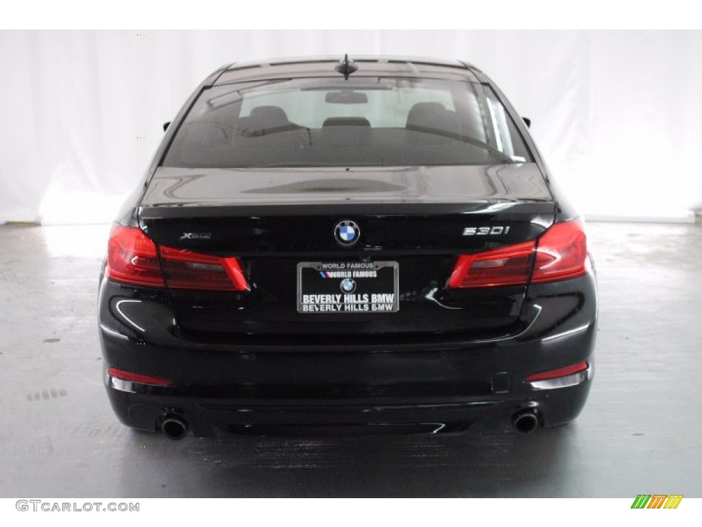 2018 5 Series 530i xDrive Sedan - Jet Black / Black photo #4