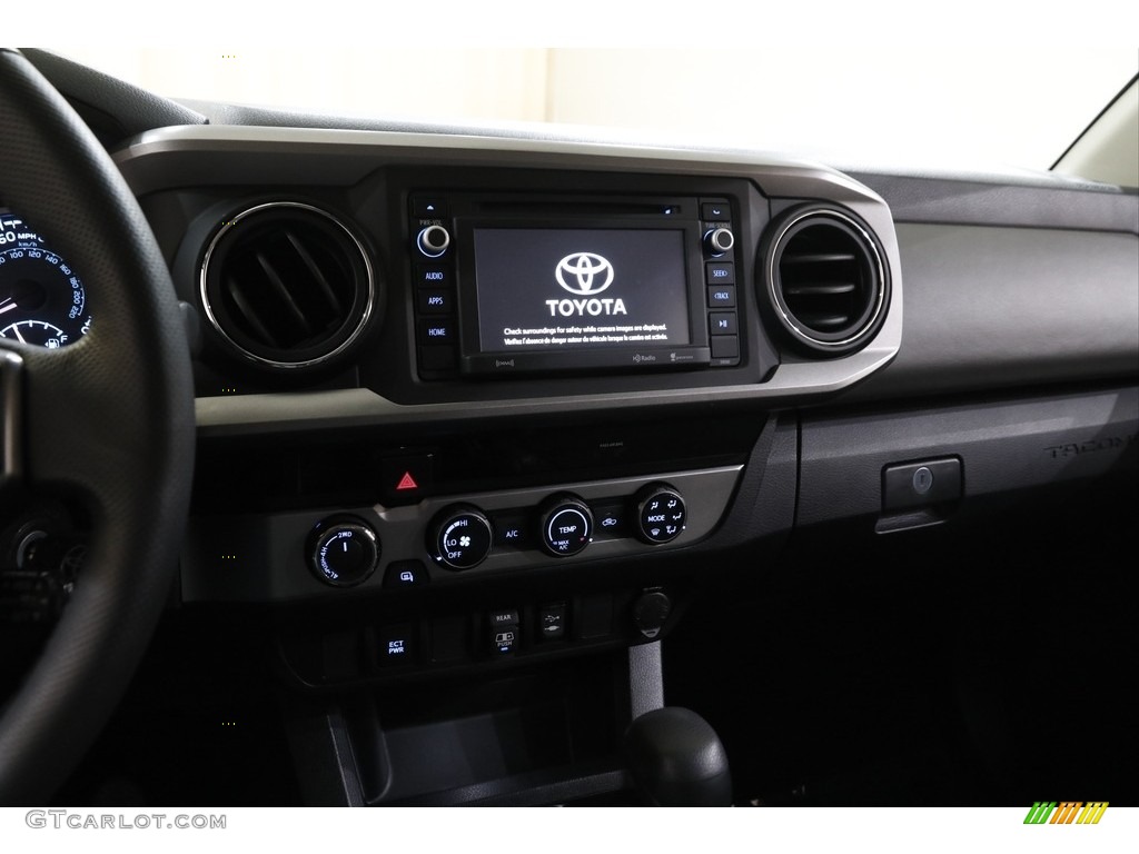 2018 Tacoma SR5 Double Cab 4x4 - Blazing Blue Pearl / Cement Gray photo #9
