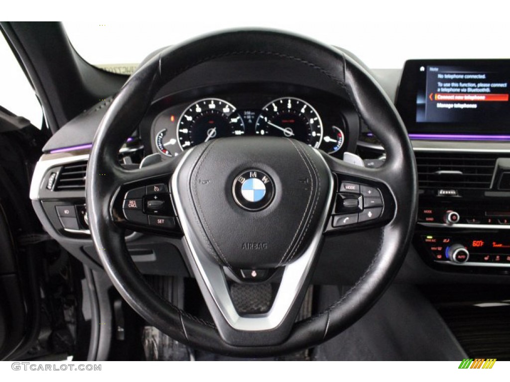 2018 5 Series 530i xDrive Sedan - Jet Black / Black photo #12