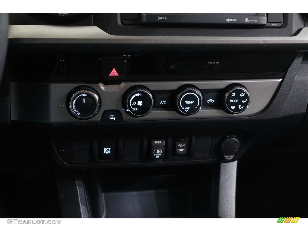 2018 Tacoma SR5 Double Cab 4x4 - Blazing Blue Pearl / Cement Gray photo #13