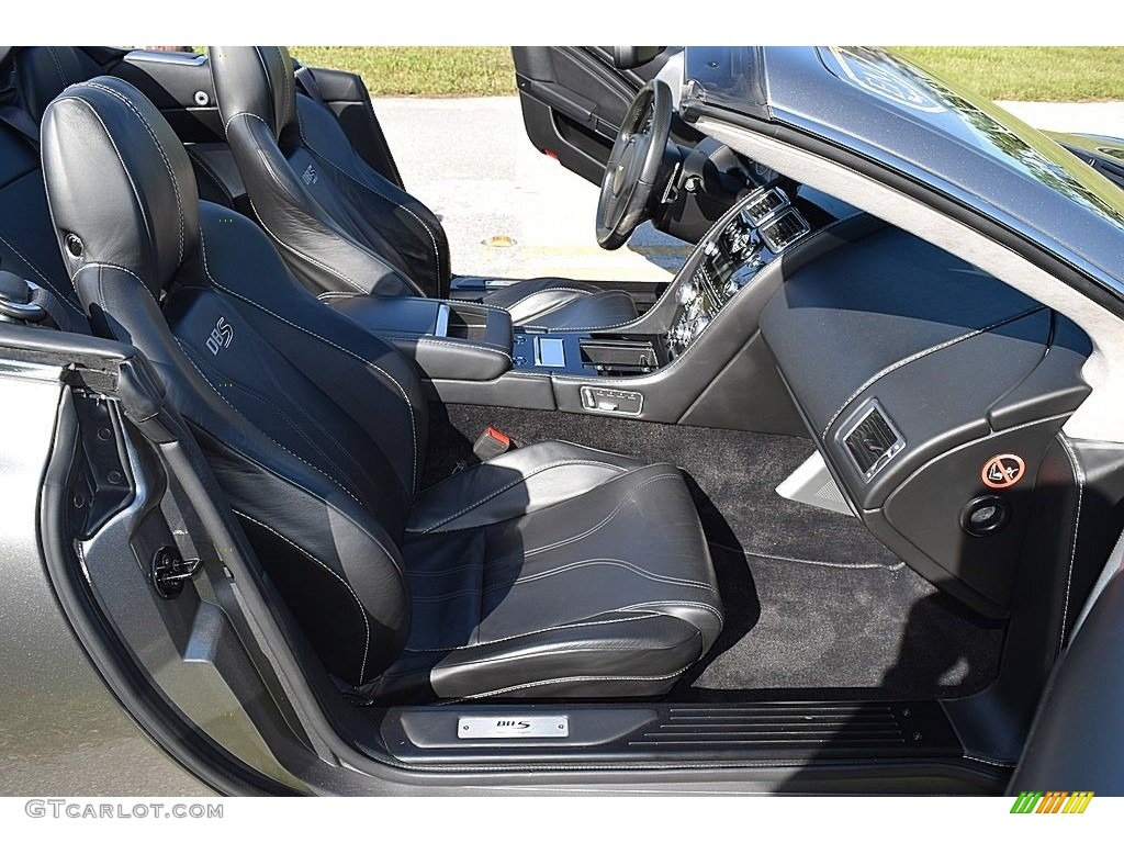 Obsidian Black Interior 2012 Aston Martin DBS Coupe Photo #143209111