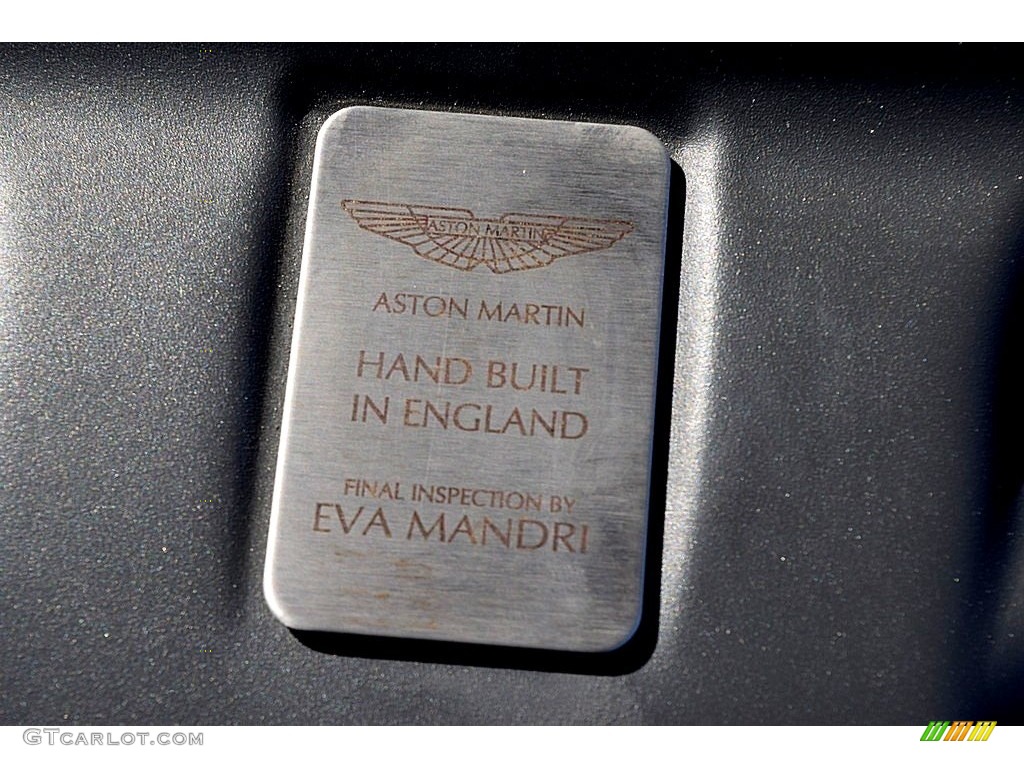 2012 Aston Martin DBS Coupe Info Tag Photo #143209240