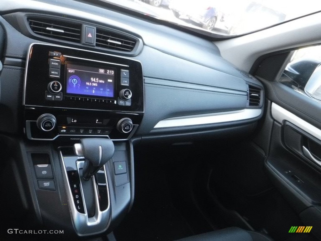 2018 CR-V LX AWD - Modern Steel Metallic / Black photo #14