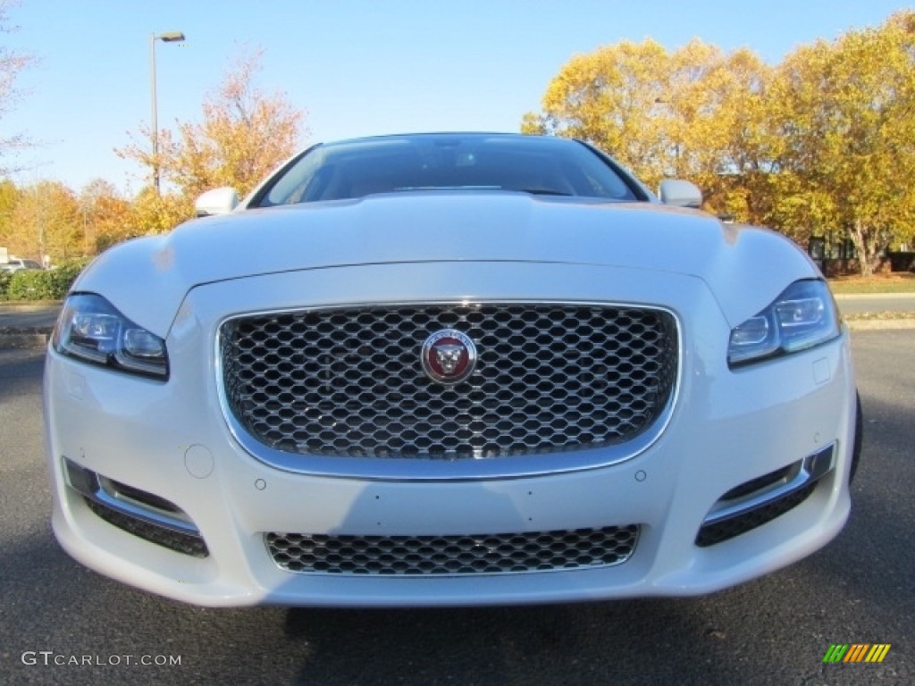 2016 XJ L 3.0 AWD - Polaris White / Cashew/Truffle photo #4