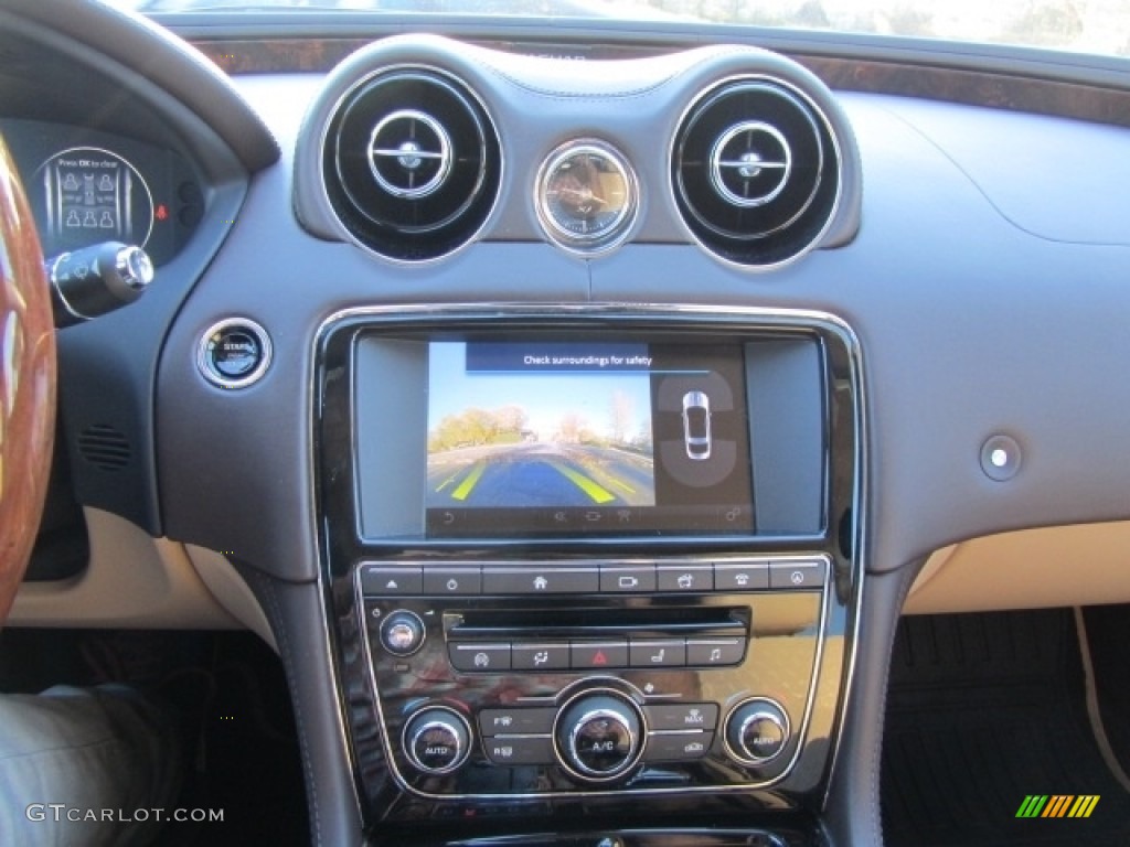 2016 XJ L 3.0 AWD - Polaris White / Cashew/Truffle photo #15