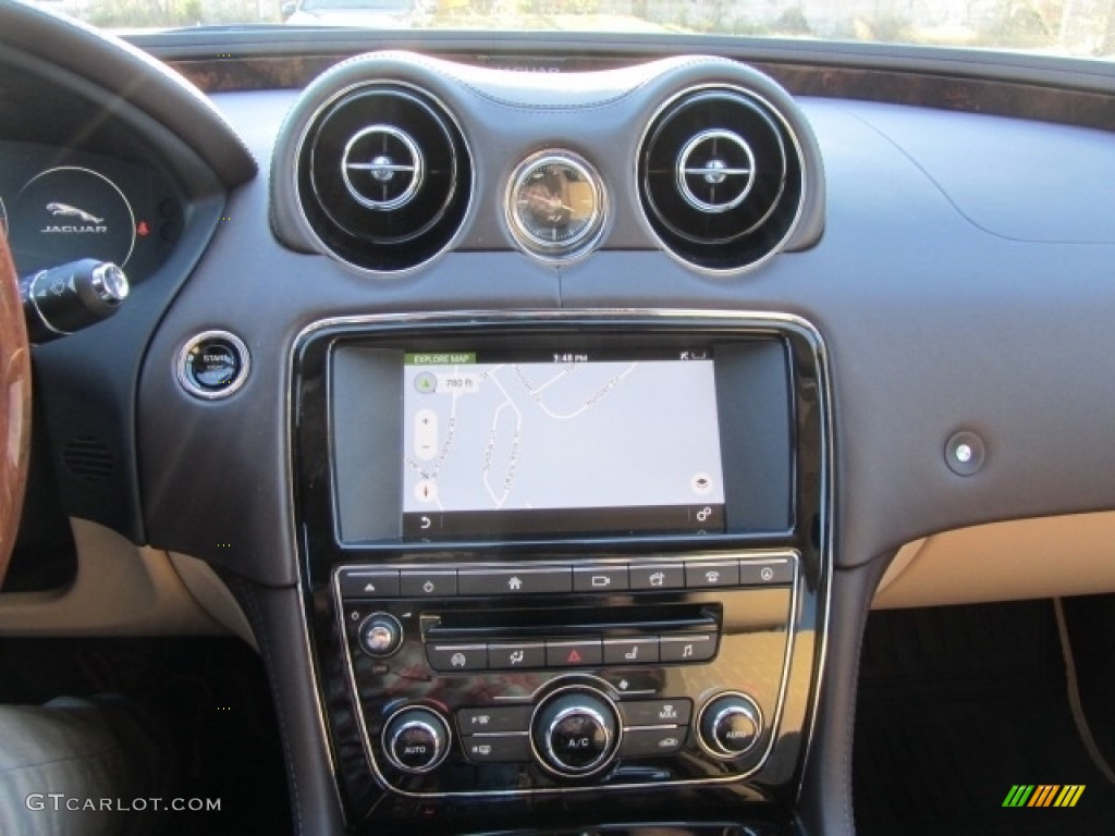2016 XJ L 3.0 AWD - Polaris White / Cashew/Truffle photo #16