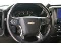 Jet Black 2016 Chevrolet Silverado 1500 LT Double Cab 4x4 Steering Wheel