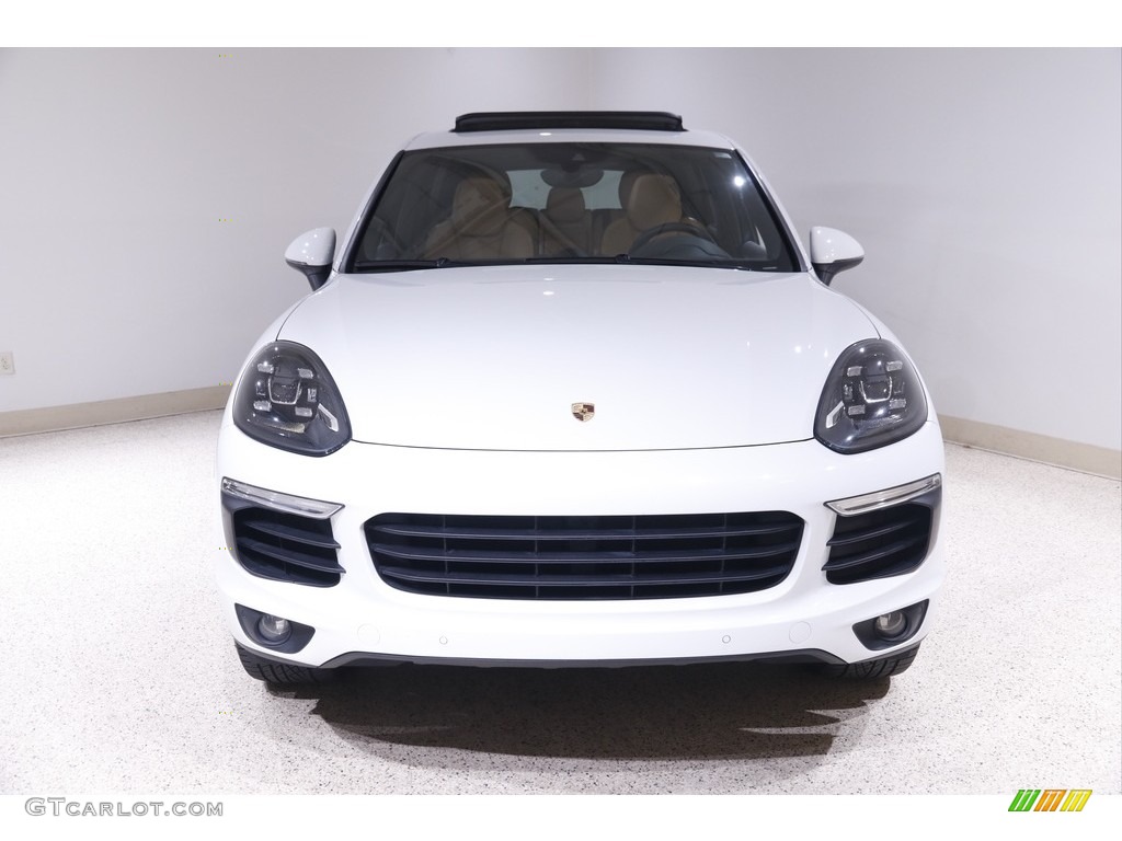 2016 Cayenne S E-Hybrid - White / Black/Luxor Beige photo #2