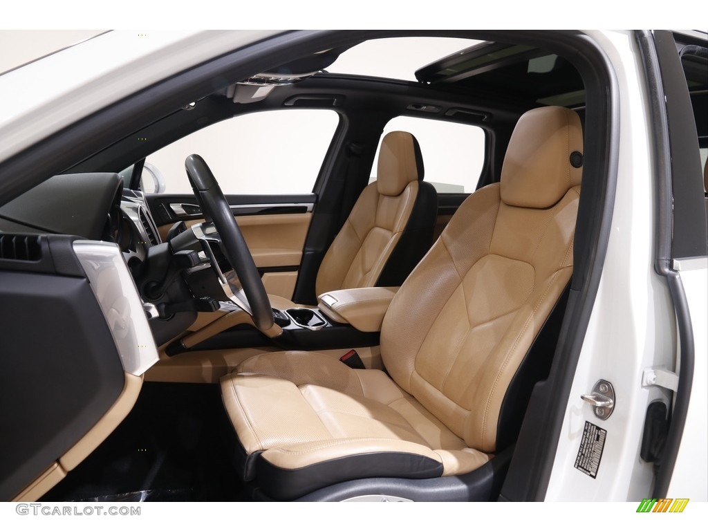 2016 Cayenne S E-Hybrid - White / Black/Luxor Beige photo #5