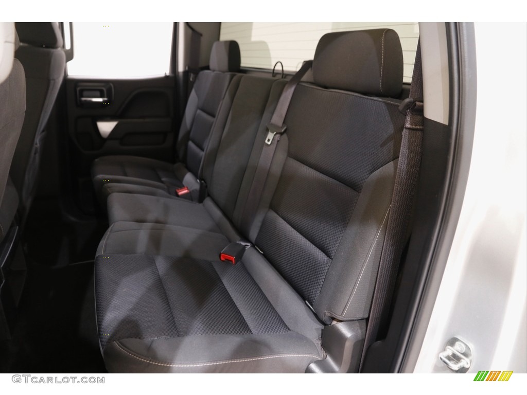 Jet Black Interior 2016 Chevrolet Silverado 1500 LT Double Cab 4x4 Photo #143210085