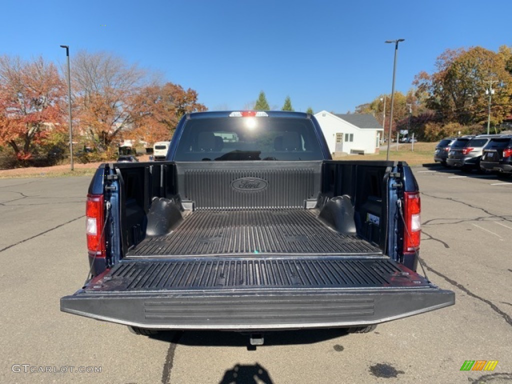 2019 F150 XLT SuperCab 4x4 - Blue Jeans / Earth Gray photo #30