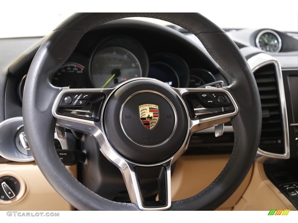 2016 Cayenne S E-Hybrid - White / Black/Luxor Beige photo #7