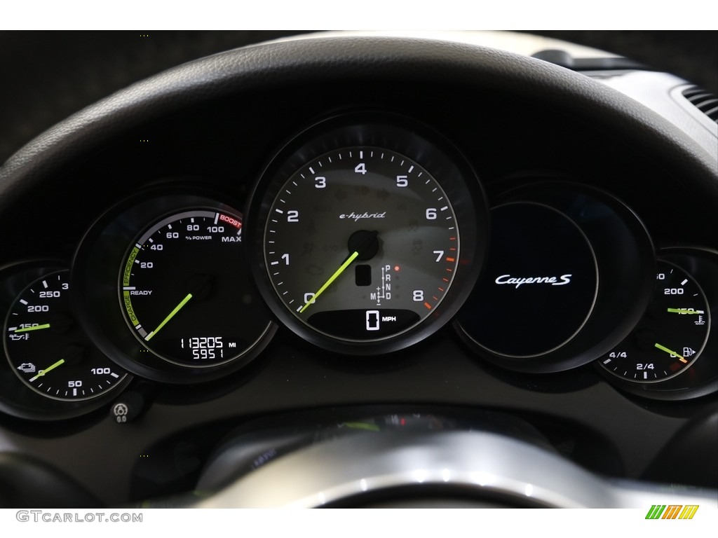 2016 Cayenne S E-Hybrid - White / Black/Luxor Beige photo #8