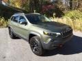 Olive Green Pearl - Cherokee Trailhawk 4x4 Photo No. 5