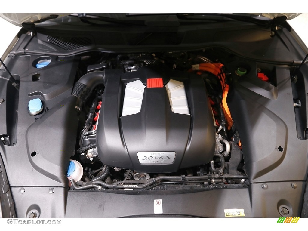 2016 Cayenne S E-Hybrid - White / Black/Luxor Beige photo #23