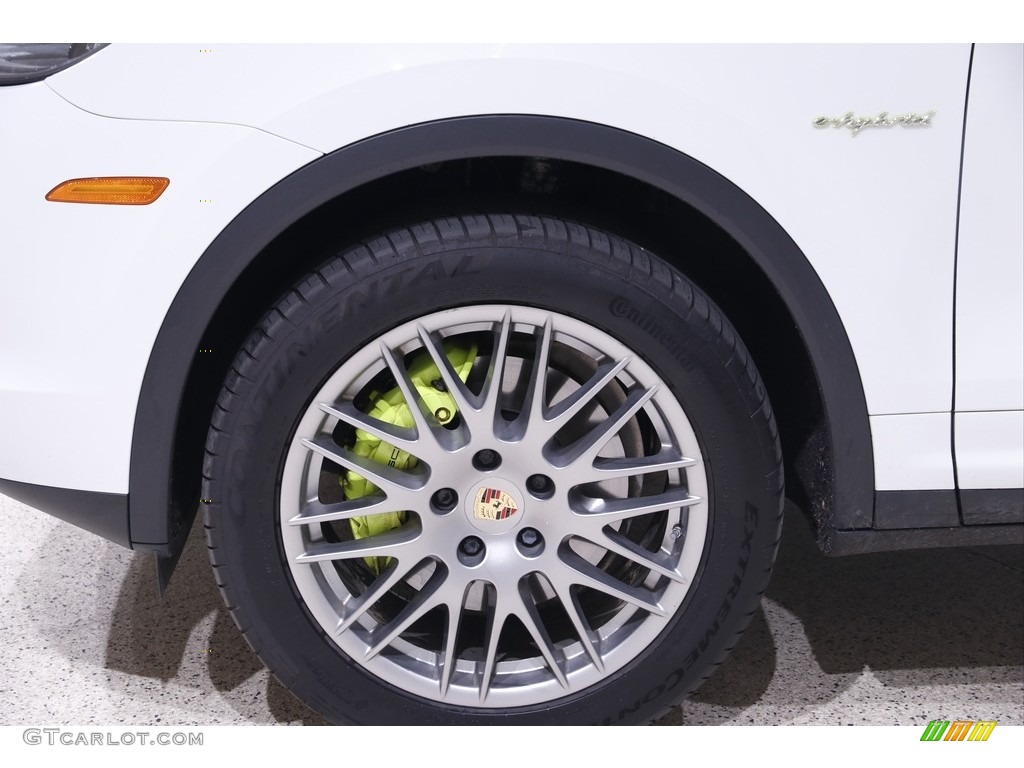 2016 Cayenne S E-Hybrid - White / Black/Luxor Beige photo #24