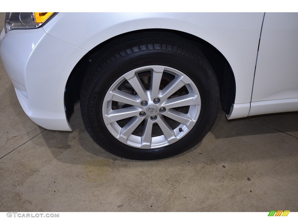 2012 Venza LE AWD - Blizzard White Pearl / Ivory photo #5
