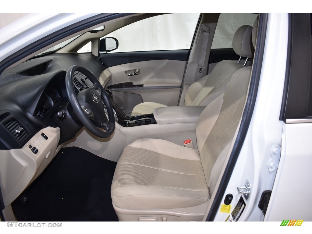 2012 Venza LE AWD - Blizzard White Pearl / Ivory photo #7