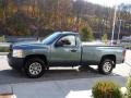 2008 Graystone Metallic Chevrolet Silverado 1500 Work Truck Regular Cab 4x4  photo #12