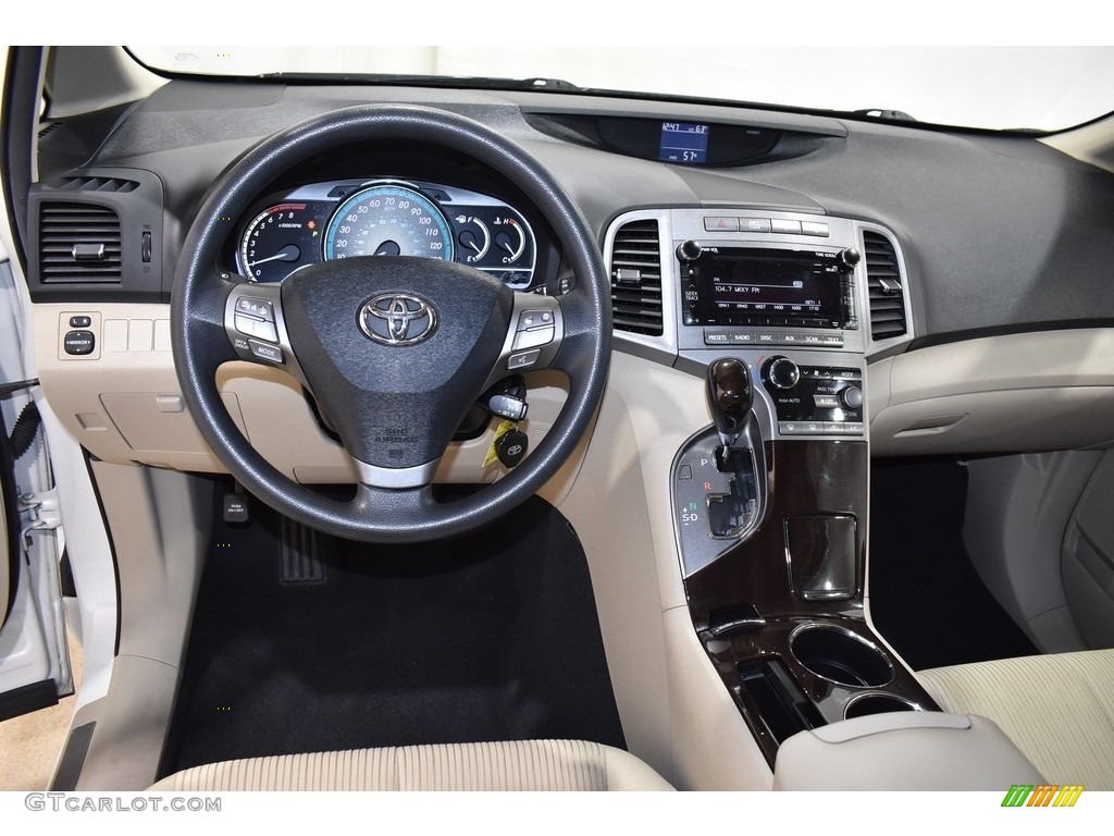 2012 Venza LE AWD - Blizzard White Pearl / Ivory photo #11