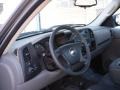 2008 Graystone Metallic Chevrolet Silverado 1500 Work Truck Regular Cab 4x4  photo #17