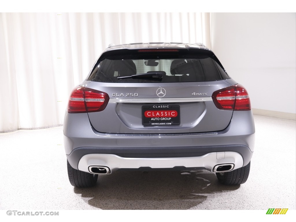 2018 GLA 250 4Matic - Mountain Grey Metallic / Black photo #20