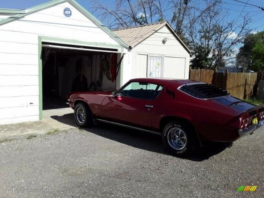 1973 Camaro Z28 - Dark Red Metallic / Black photo #2