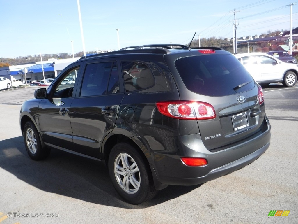 2012 Santa Fe GLS - Black Forest Green / Beige photo #7