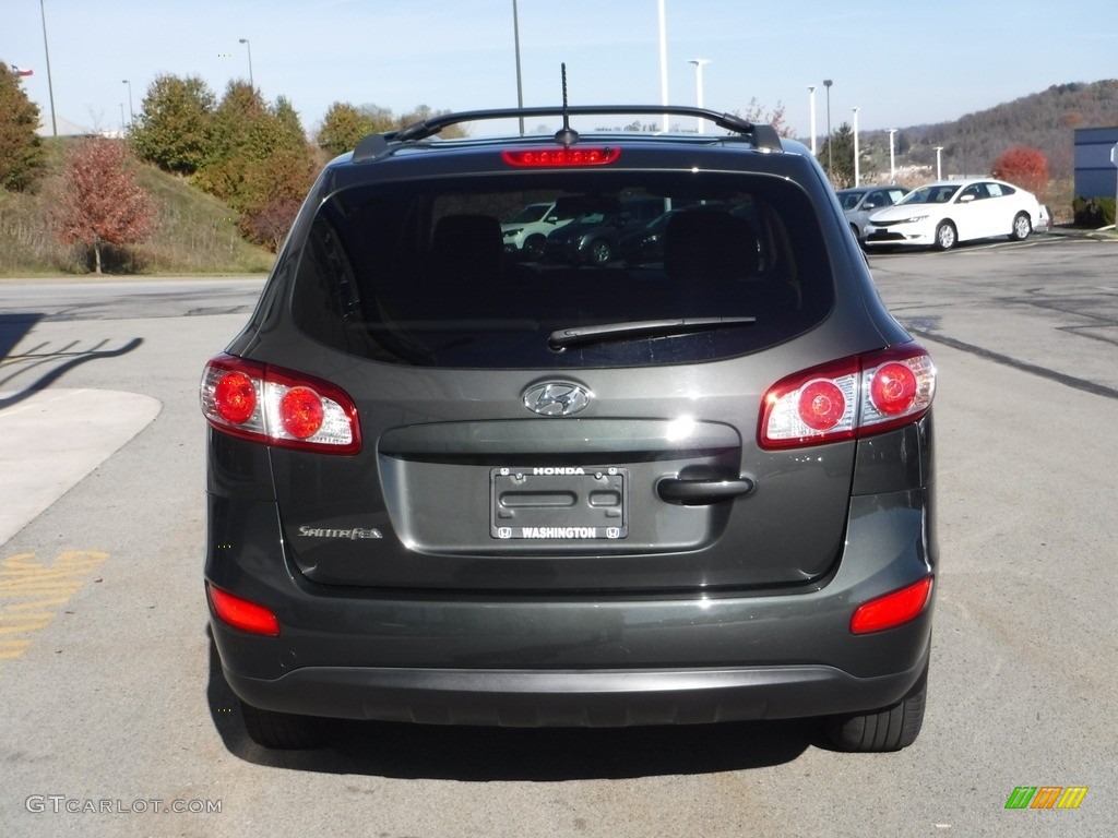 2012 Santa Fe GLS - Black Forest Green / Beige photo #8