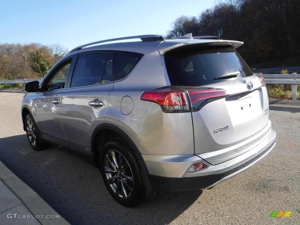 2018 RAV4 Limited AWD Hybrid - Silver Sky Metallic / Black photo #14