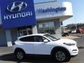 2018 Dazzling White Hyundai Tucson SE  photo #2