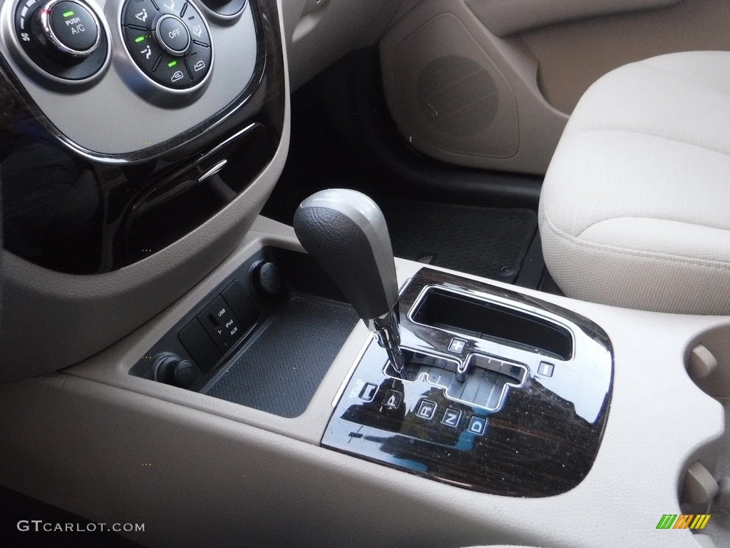 2012 Santa Fe GLS - Black Forest Green / Beige photo #14
