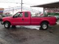 2000 Red Ford F350 Super Duty XLT Extended Cab  photo #2