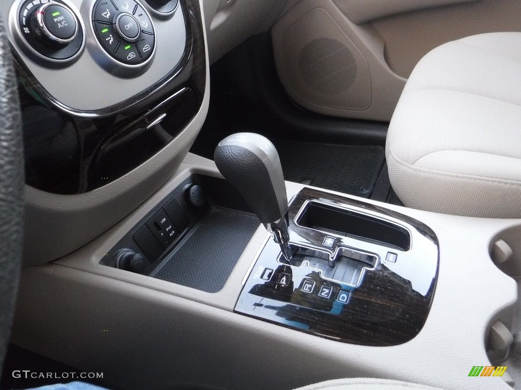 2012 Santa Fe GLS - Black Forest Green / Beige photo #21
