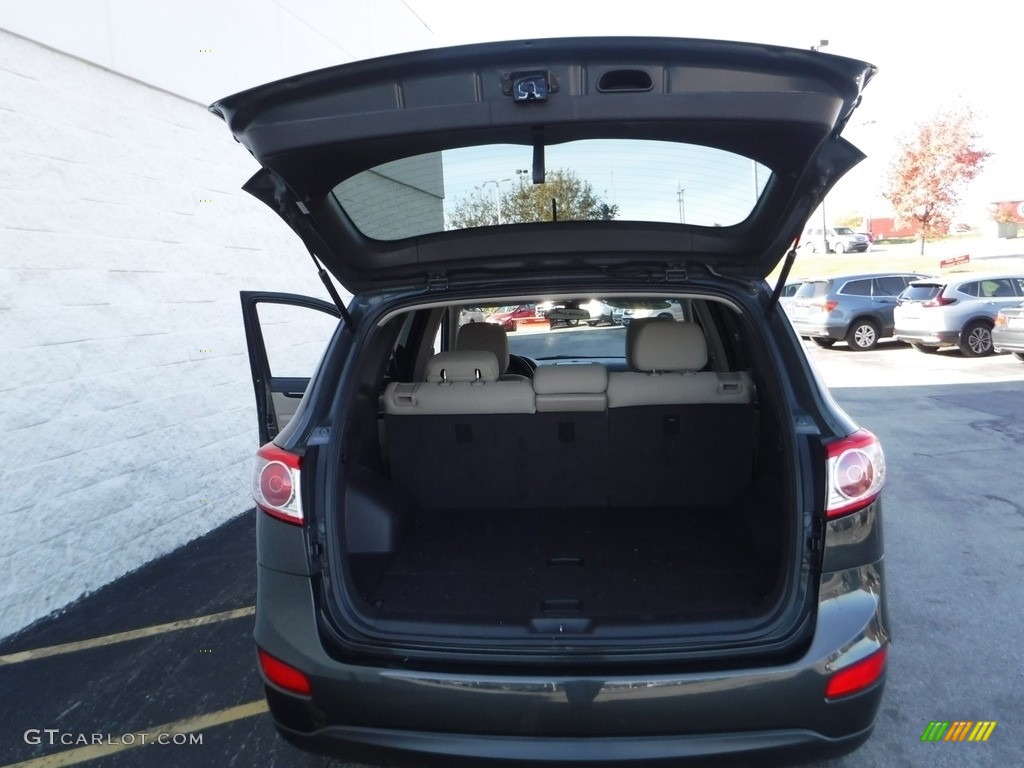 2012 Santa Fe GLS - Black Forest Green / Beige photo #25