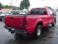 2000 Red Ford F350 Super Duty XLT Extended Cab  photo #5