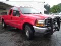 2000 Red Ford F350 Super Duty XLT Extended Cab  photo #7
